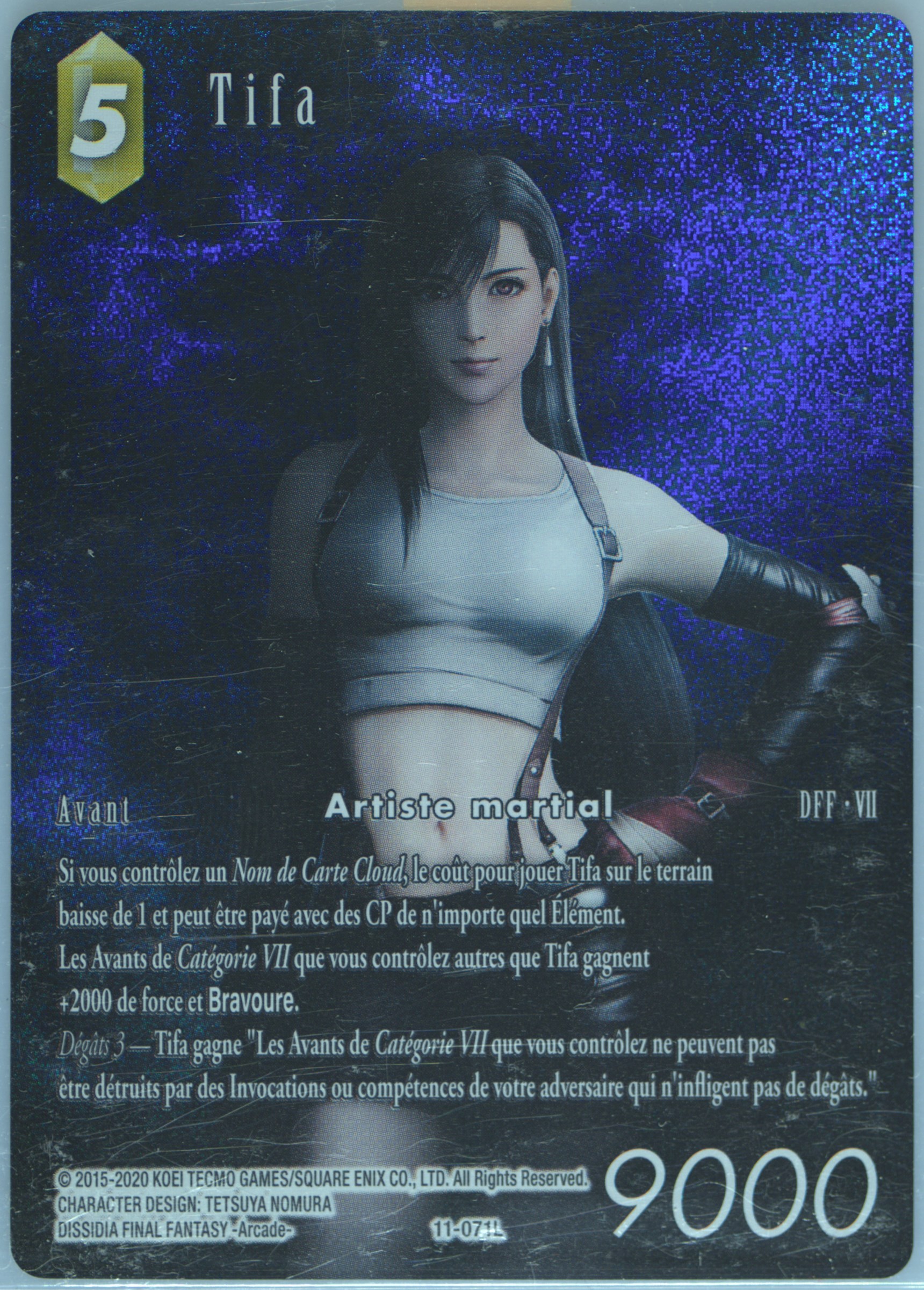 ティファ PSA10 フルアート [ファイナル 11-071L 管理1165】ティファ(フルアートプレミアム) 英語 FF7 FFTCG OpusⅪ ファイナルファンタジーTCG