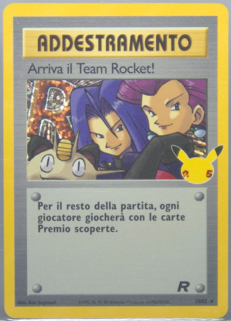 Here Comes Team Rocket!-Holo (Celebrations: Classic Collection)