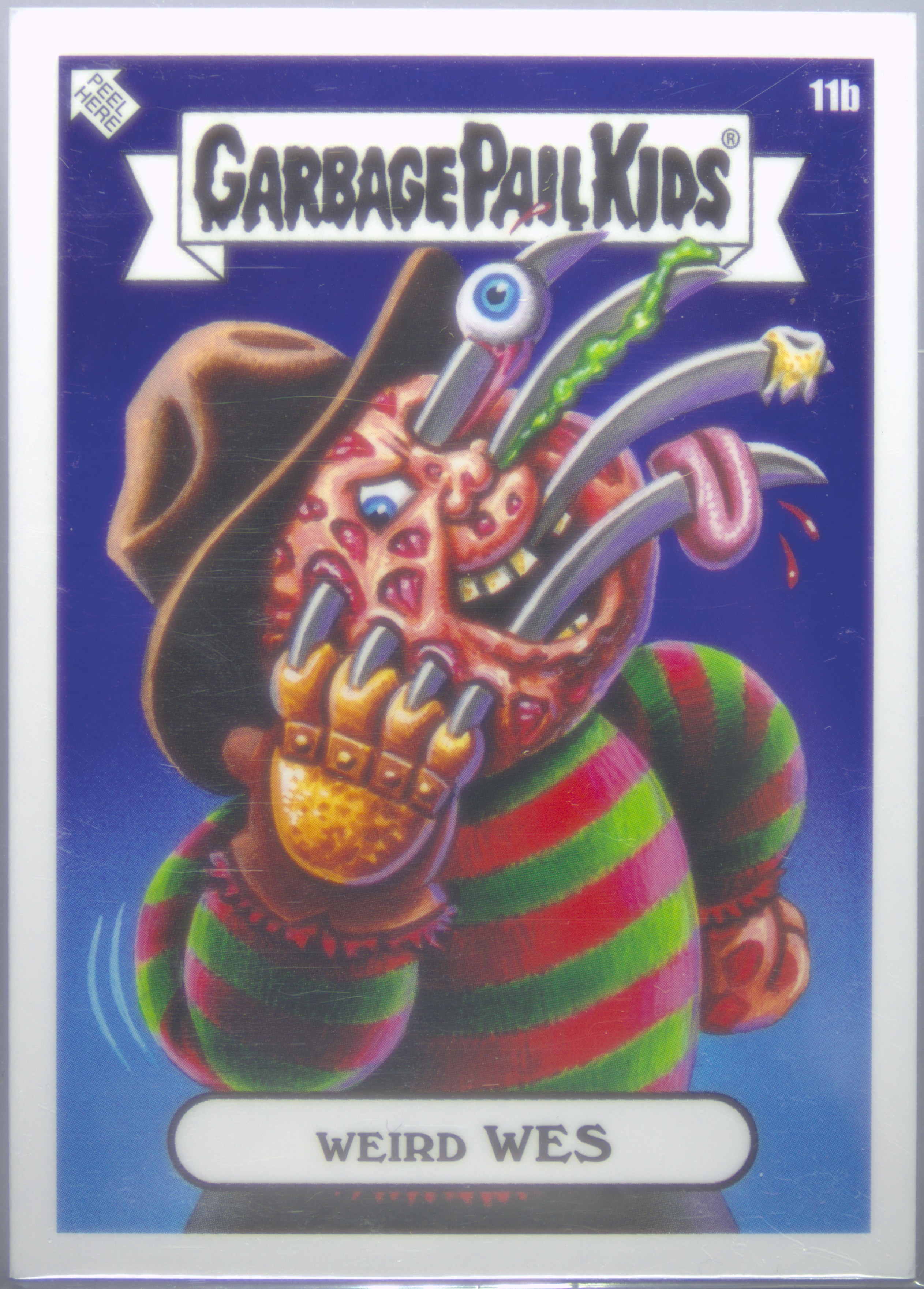 2024 Topps Garbage Pail Kids Oh The Horror-Ible #11b Weird Wes front