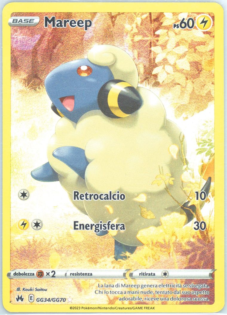 Full Art/Mareep (Pokemon Sword Shield Crown Zenith)
