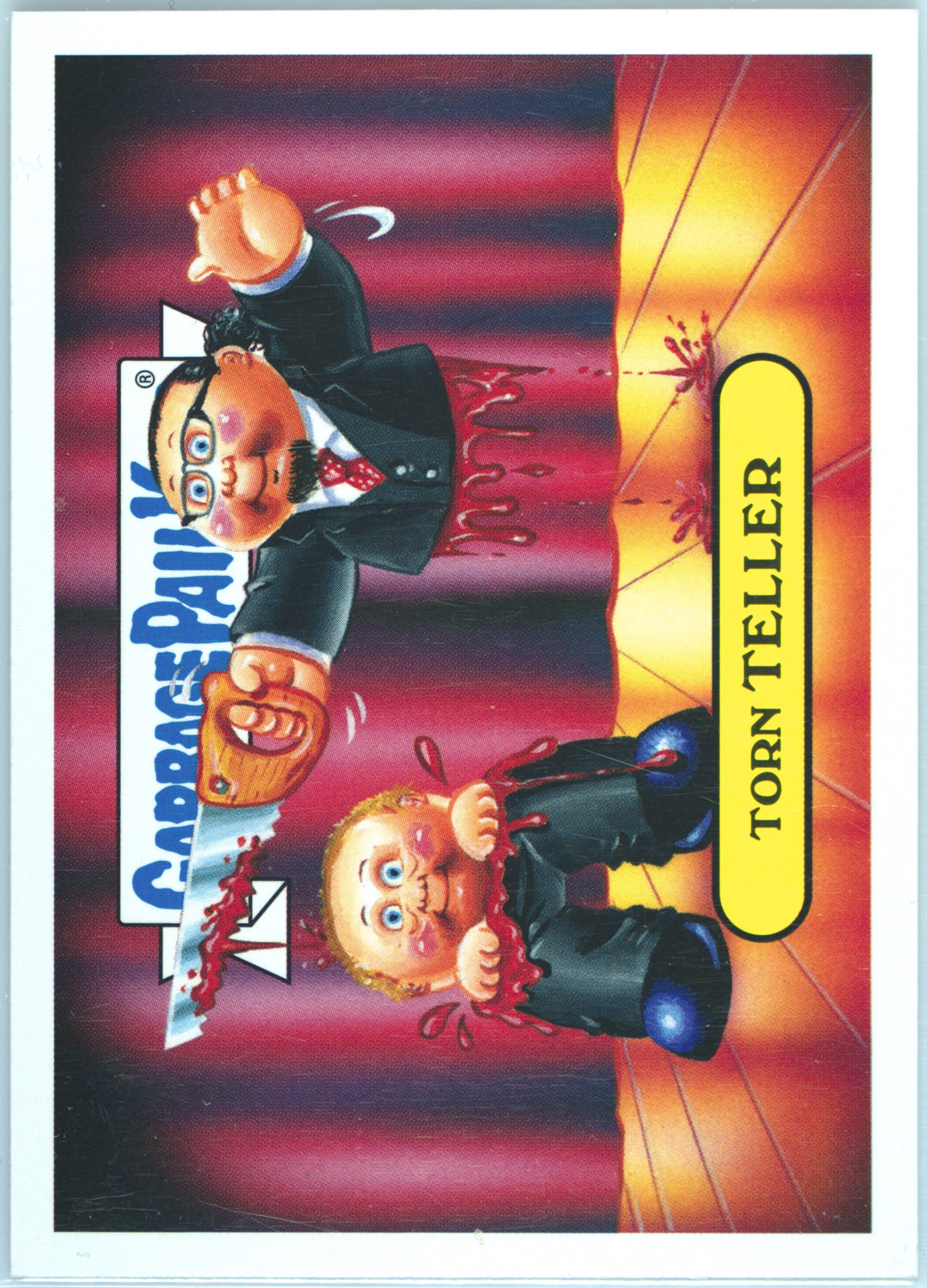 Torn Teller #11B PSA 9 Garbage Pail Kids card front