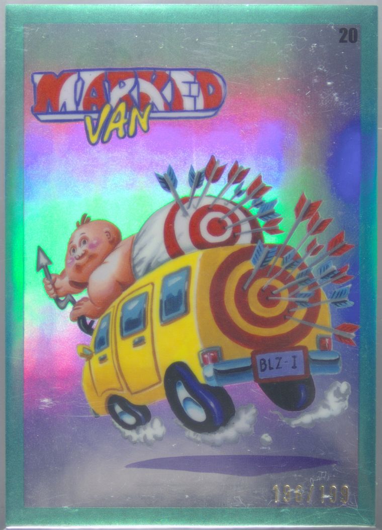 Marked Van