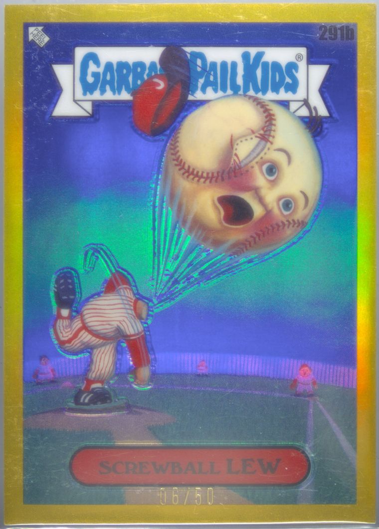 Screwball Lew #291b Gold Refractor