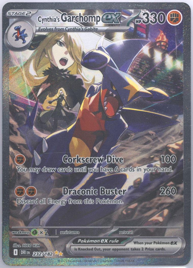 Cynthia's Garchomp EX