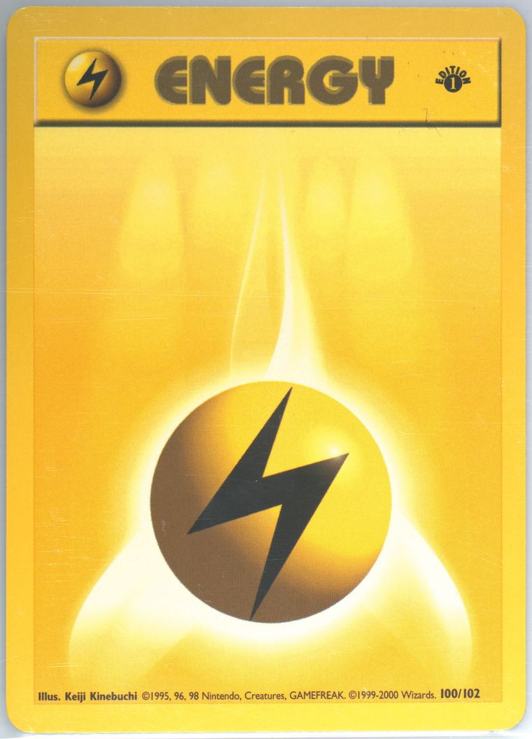 Lightning Energy (Base Set (Shadowless))