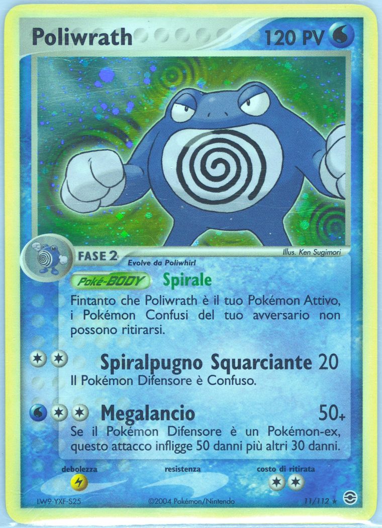 Poliwrath-Holo (Pokemon Ex Fire Red Leaf Green)
