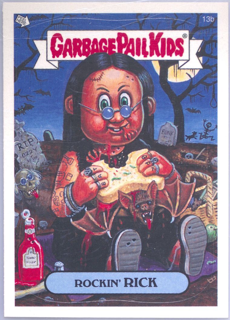 2004 Topps Garbage Pail Kids Stickers Series 2 #13b Rockin' Rick front