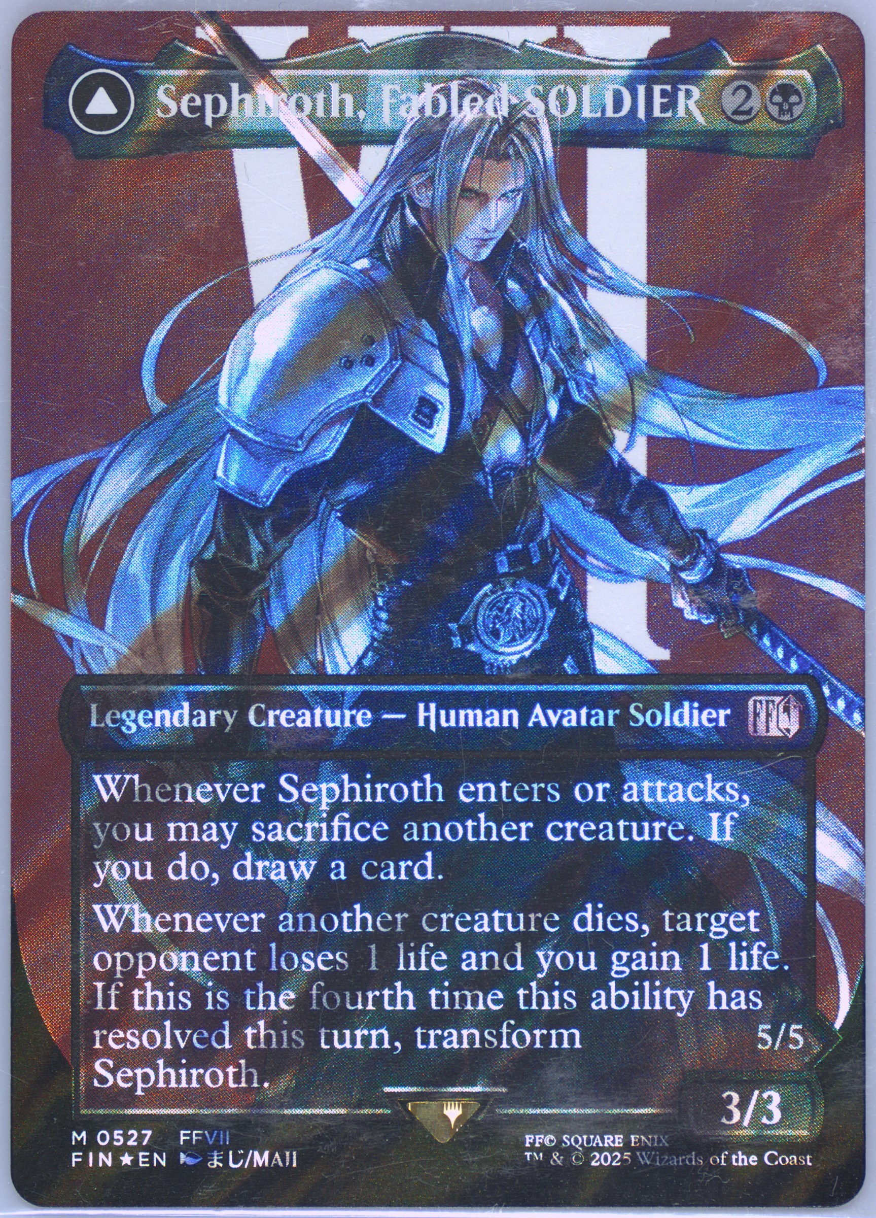 sephiroth one winged angel mtg card 401 Games Canada main image 0