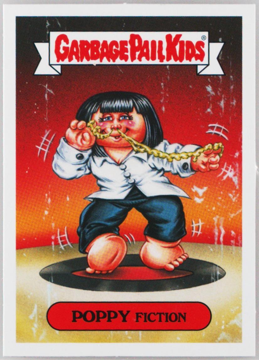2024 Topps Garbage Pail Kids Greenlight Collectibles Series 6 Stickers #1 Poppy Fiction front