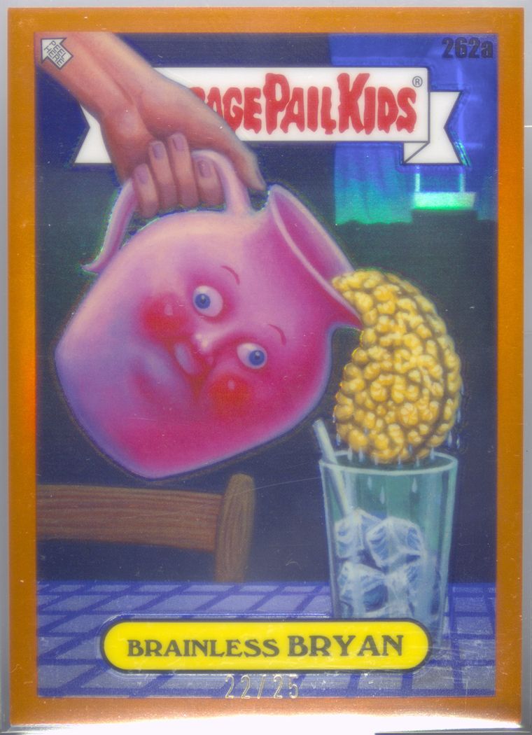 Brainless Bryan #262a Orange Refractor