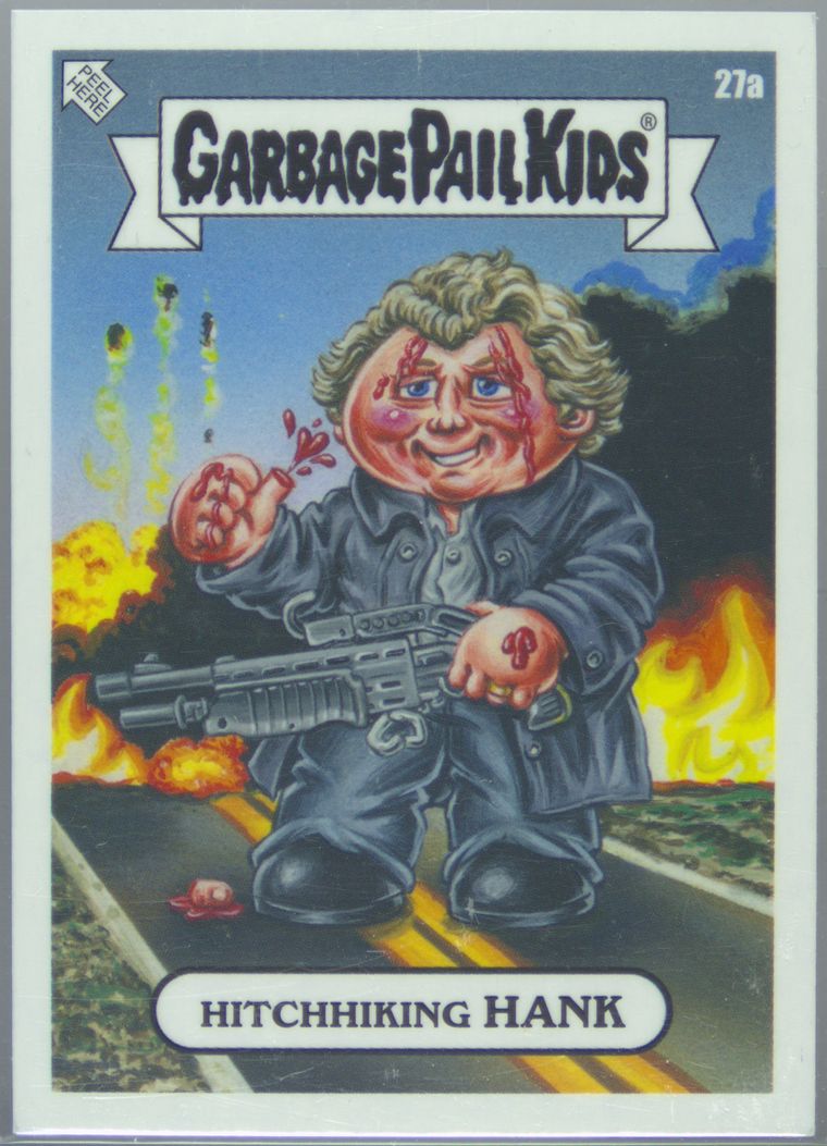 2024 Topps Garbage Pail Kids Oh The Horror-Ible #27a Hitchhiking Hank front
