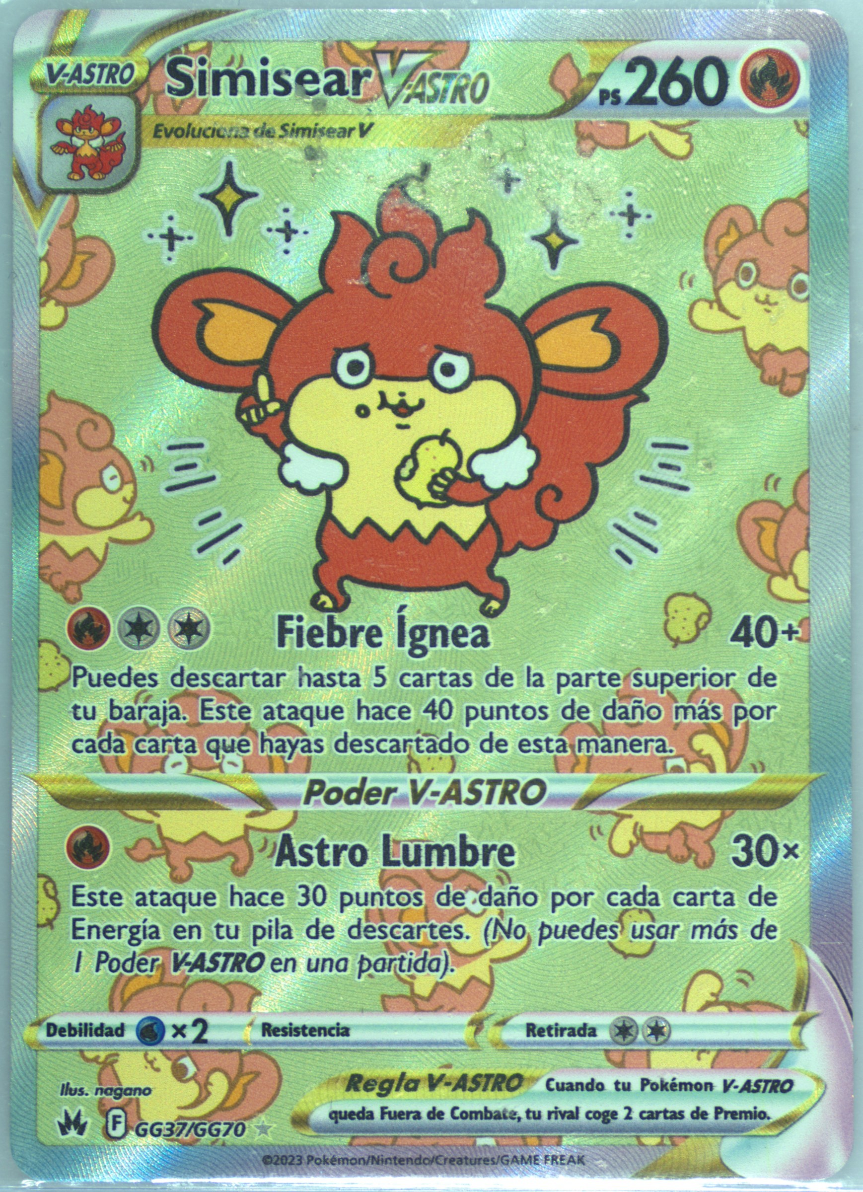 simisear v pokemon card value PSA 9 Japanese Simisear Star Holo (Graded Card) – Phurion main image 0