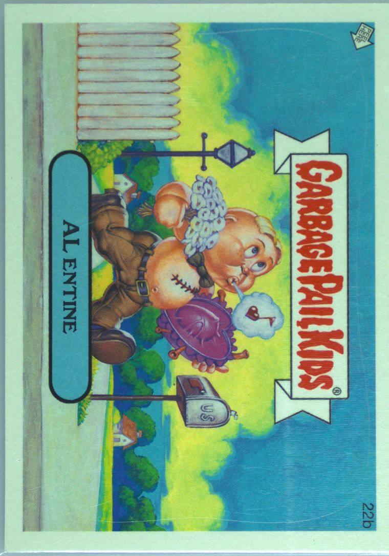 2006 Topps Garbage Pail Kids Stickers Series 5 #22b Al Entine front