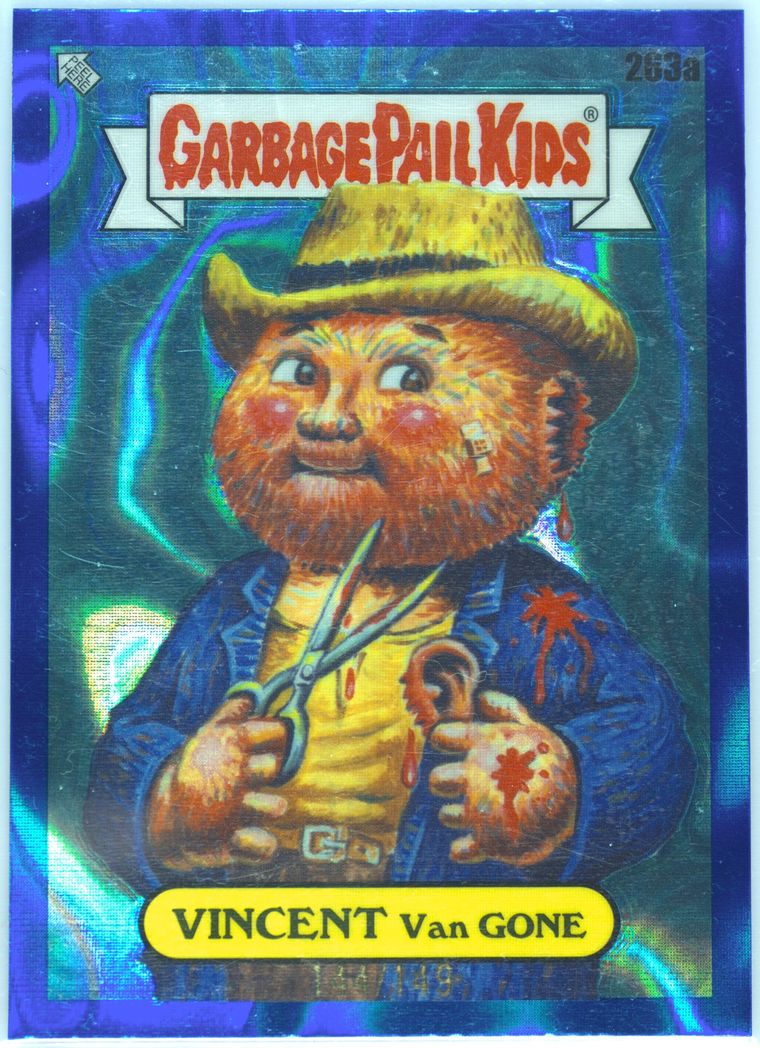Vincent Van Gone #263a Blue Lava Refractor