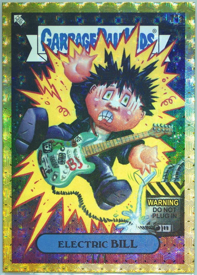 Electric Bill #14a Solid Foilfractor Border