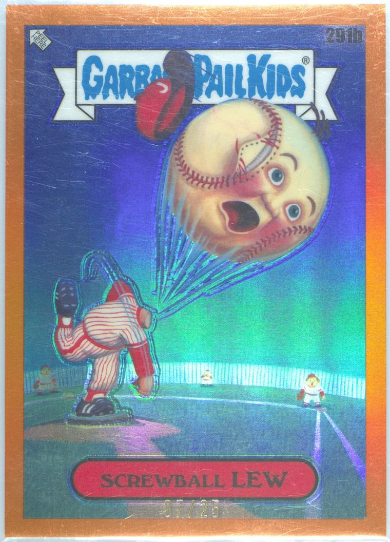 Screwball Lew #291b Orange Refractor
