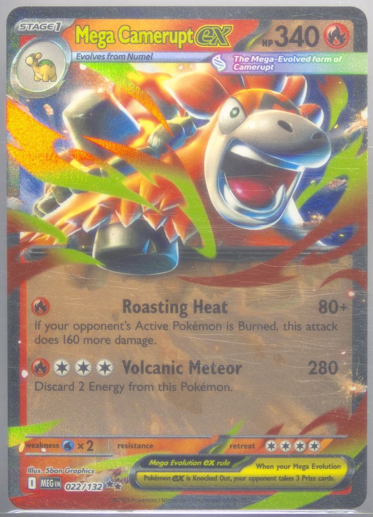 Mega Camerupt EX (Mega Evolution)