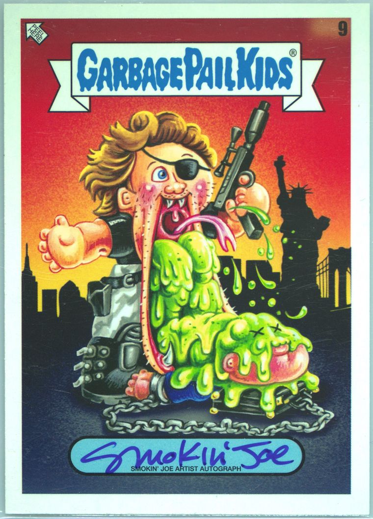 2023 Topps Garbage Pail Kids #9 Smokin' Joe front
