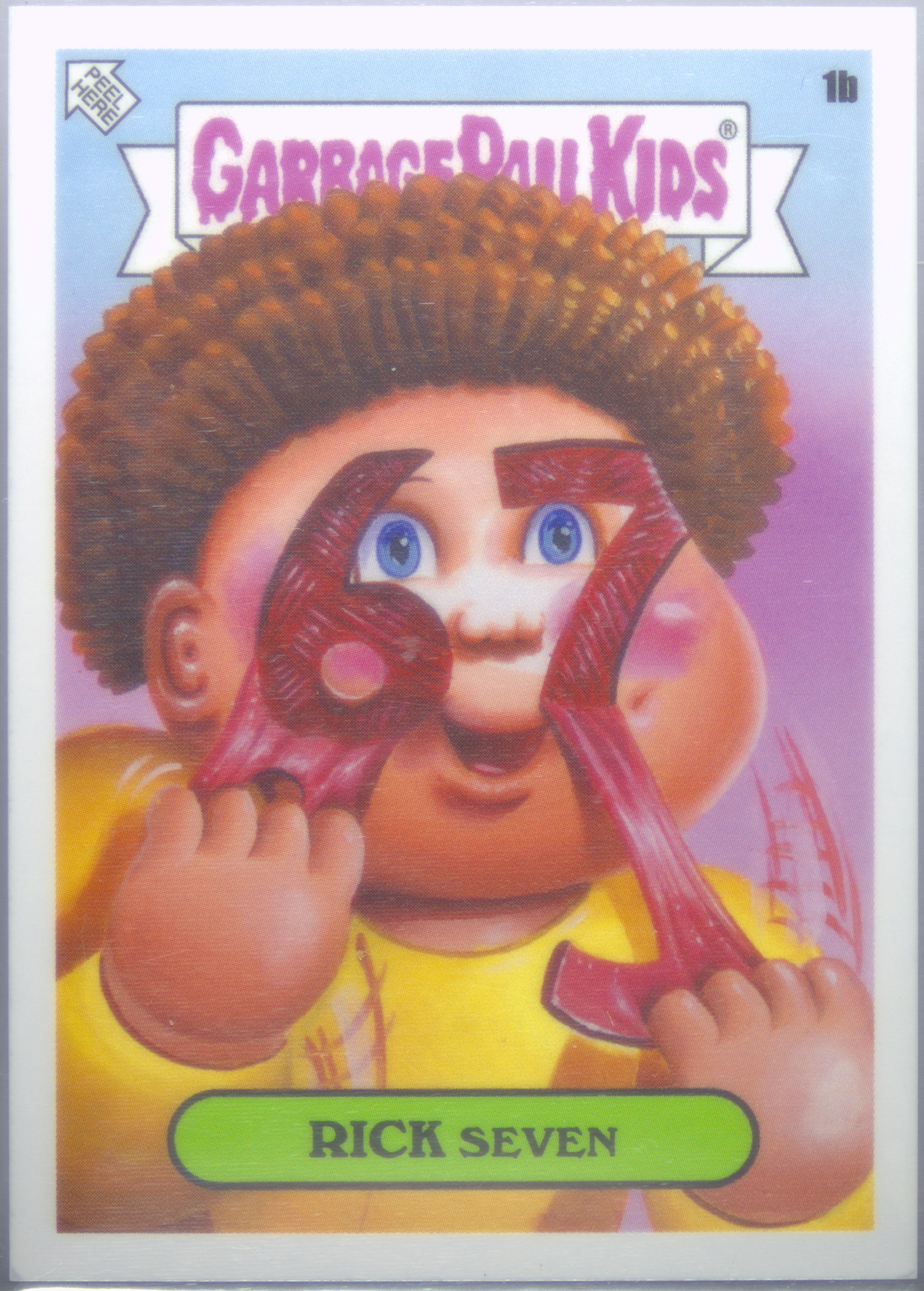 2025 Topps Garbage Pail Kids Media Menace #1b Rick Seven front