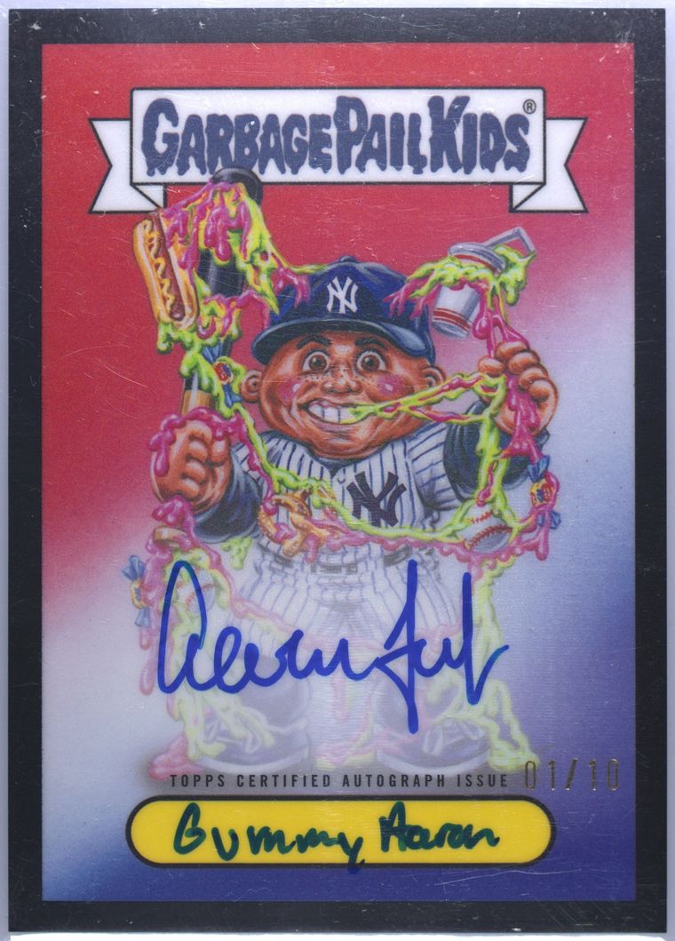 2025 BOWMAN CHROME BOWMAN GPK AUTOGRAPHS #BGP-AJ AARON JUDGE PSA 10