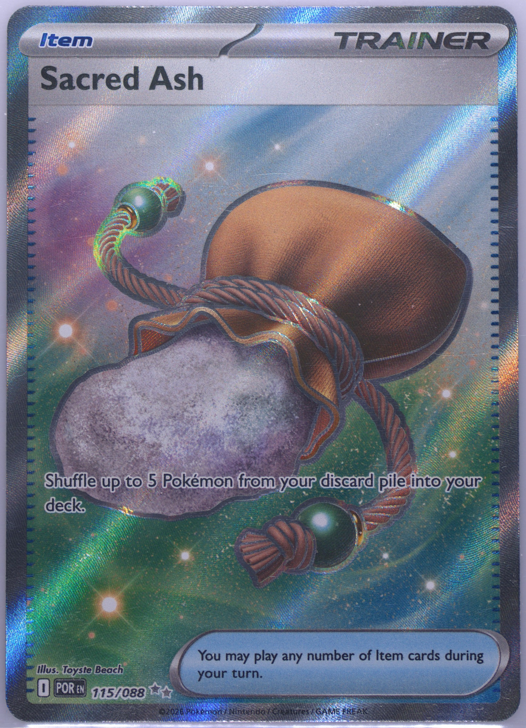 sacred ash pokemon card Japanese 056/063 sv9a U TCG Description coming soon... Sacred Ash 168/182 Sv10: Destined