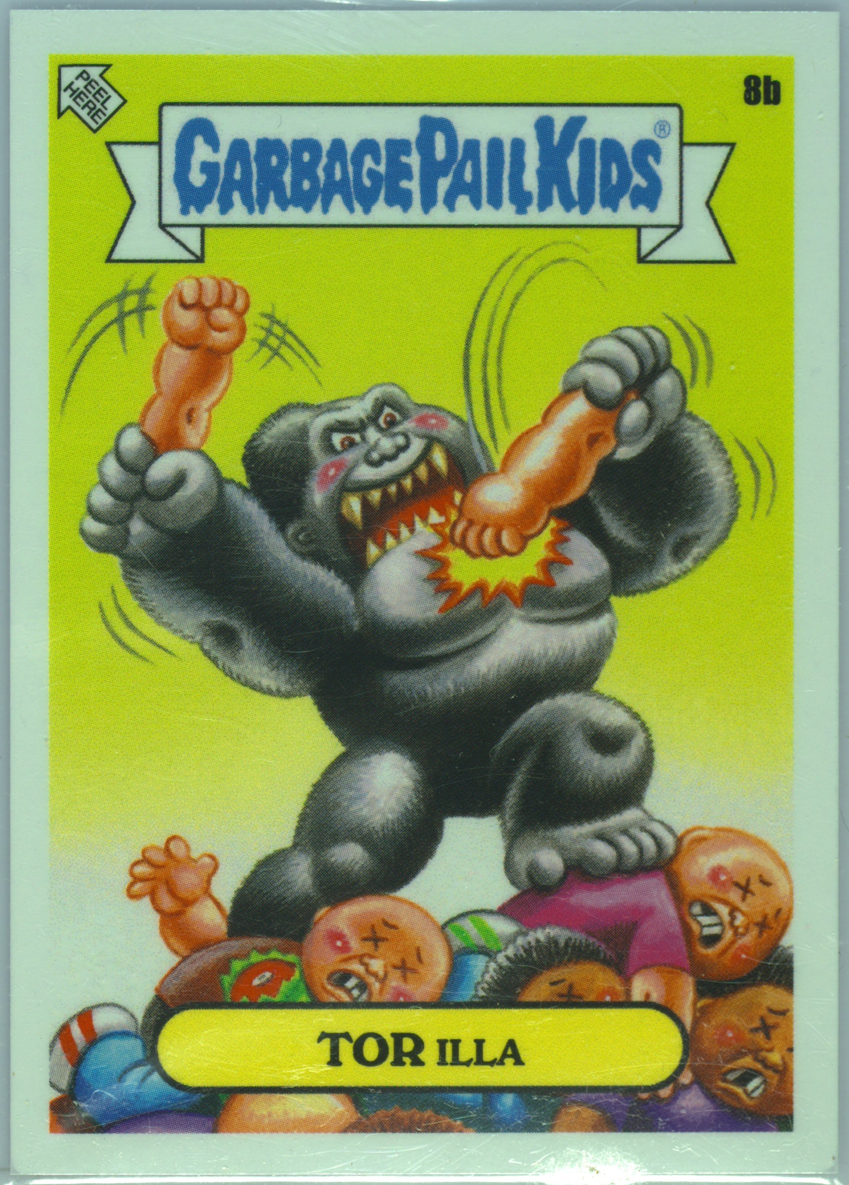 2025 Topps Garbage Pail Kids Media Menace #8b Tor Illa front