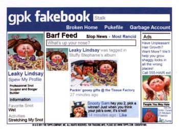 2011 Topps Garbage Pail Kids Flashback Series 2-Stickers #7a Wrappin' Ruth front