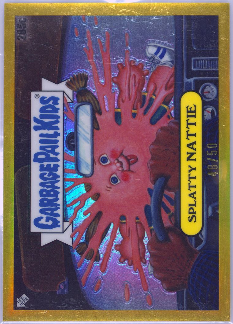 Splatty Nattie #285c Gold Refractor
