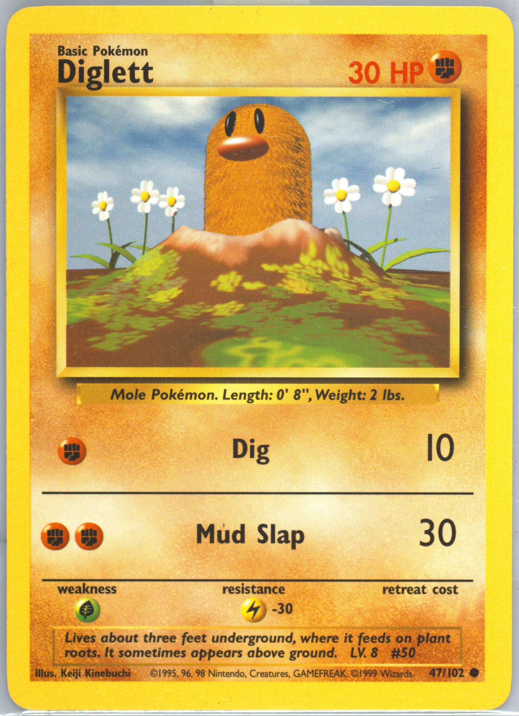 diglett pokemon card price Pokemon TCG -Obsidian Flames -#103 -Diglett -Common -Reverse Holo   Funporium