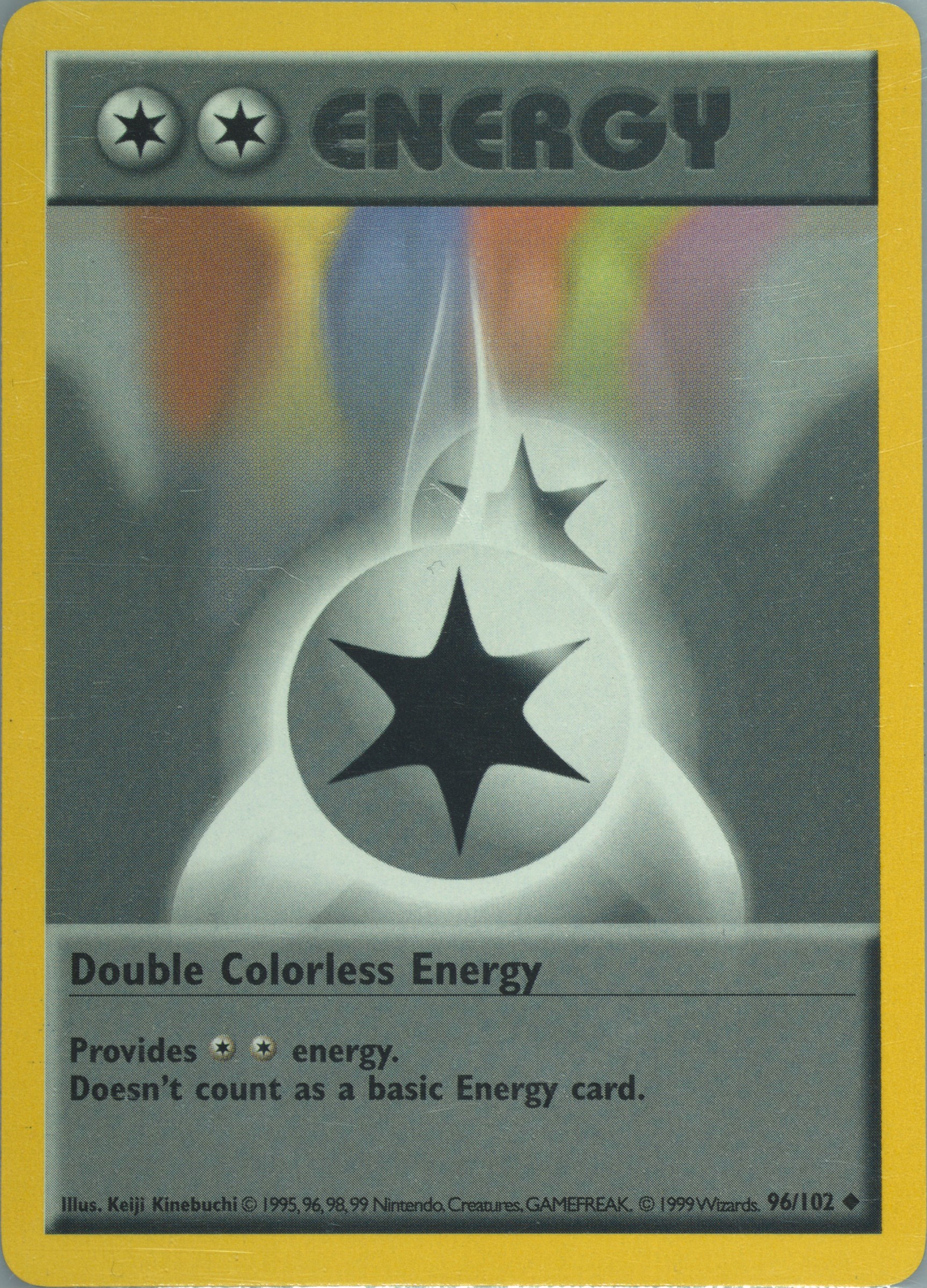 Double Colorless Energy card photo