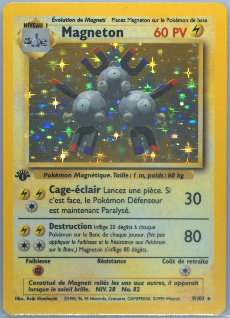 Magneton-Holo (Pokemon French)