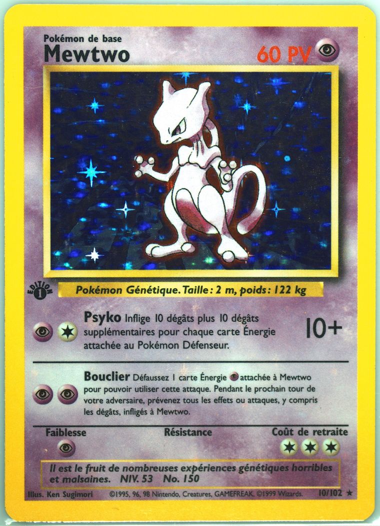 Mewtwo-Holo (Pokemon French)