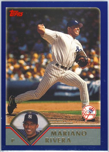 Auction Prices Realized Baseball Cards 2003 TOPPS Mariano Rivera