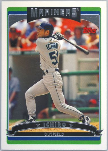 Ichiro　⑤ Auction Prices Realized Baseball Cards 2006 TOPPS Ichiro