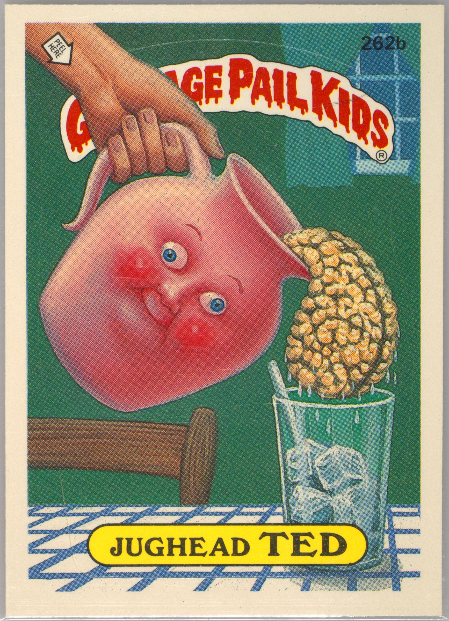 Jughead Ted #262B PSA 6 Garbage Pail Kids card front