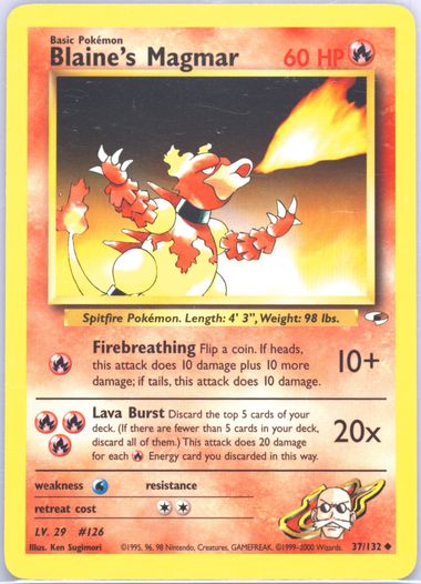 Auction Prices Realized Tcg Cards 2000 POKEMON GYM HEROES