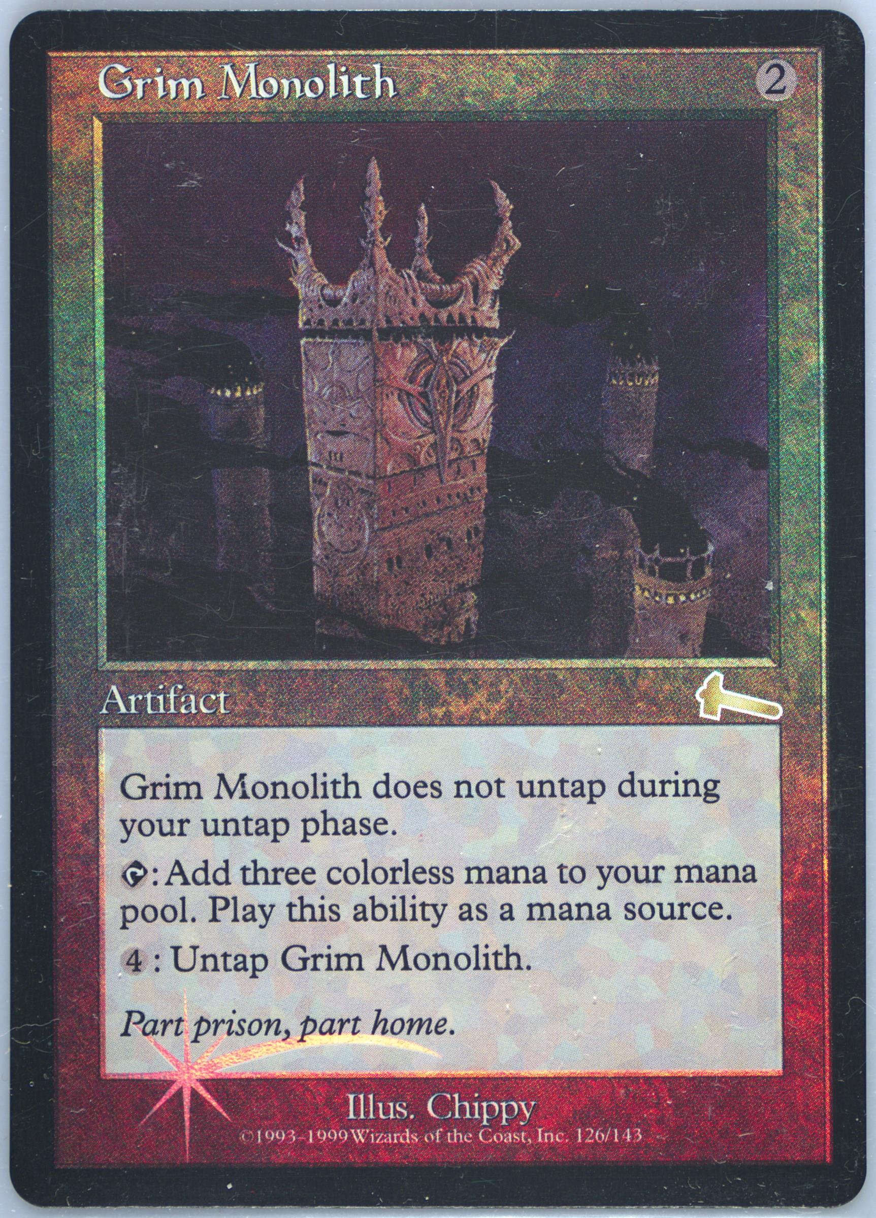 最終価格！マジックザギャザリング Grim Monolith