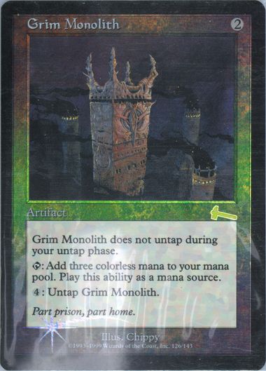 Grim Monolith | Urza's Legacy - Japanese | Star City Games