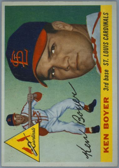 ⭐︎1955⭐︎ Auction Prices Realized Baseball Cards 1955 TOPPS Ken Boyer