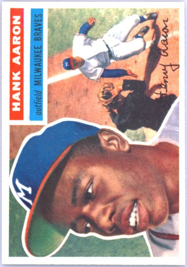 Aaronページ Auction Prices Realized Baseball Cards 1956 TOPPS Hank Aaron