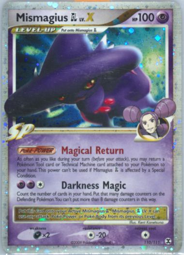 Pokemon Mismagius GL Lv.X 2024 Japanese