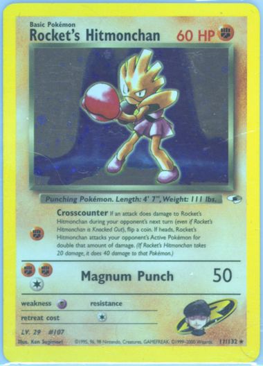 Auction Prices Realized Tcg Cards 2000 POKEMON GYM HEROES Rocket's