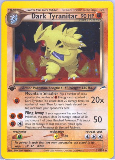 Auction Prices Realized Tcg Cards 2002 POKEMON NEO DESTINY
