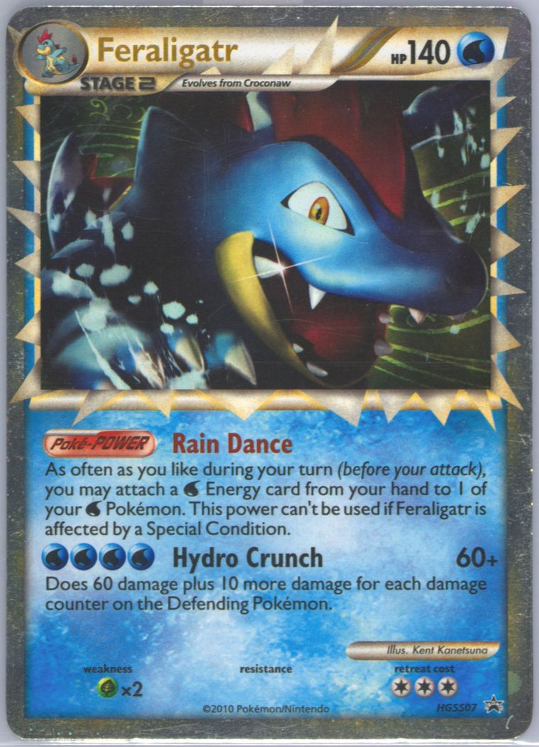 Feraligatr-Holo (HeartGold SoulSilver)