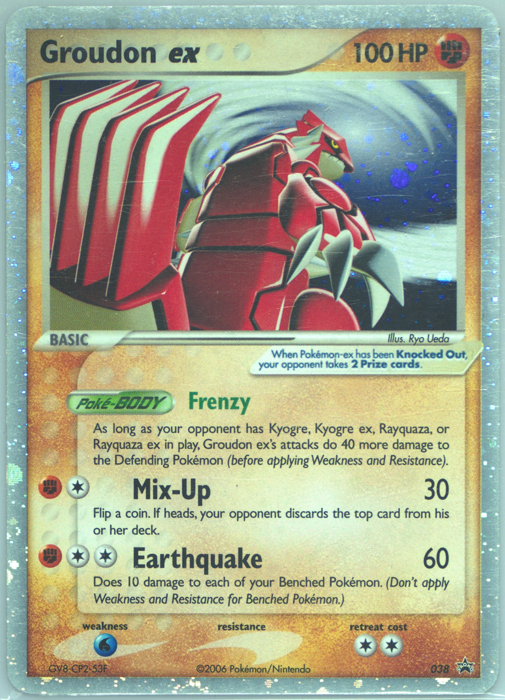 pokemon cards groudon Primal Groudon EX -Single Card