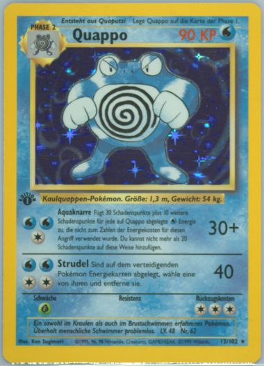 カカポ① Auction Prices Realized Tcg Cards 1999 POKEMON GERMAN Quappo
