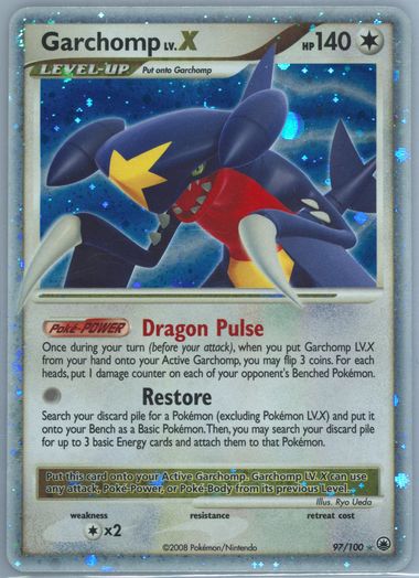 CGC GEM 10 Japanese Garchomp LV.X 1st Edition (Graded Card