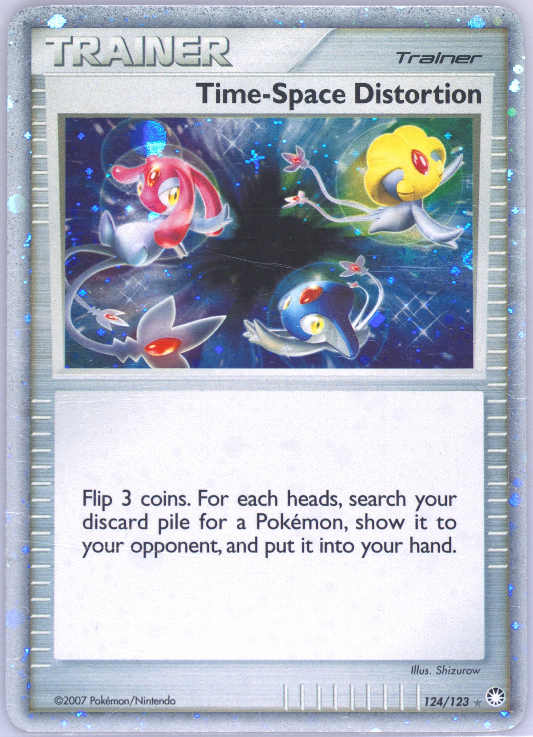 time space distortion pokemon card Distortion of Space-Time 012/012