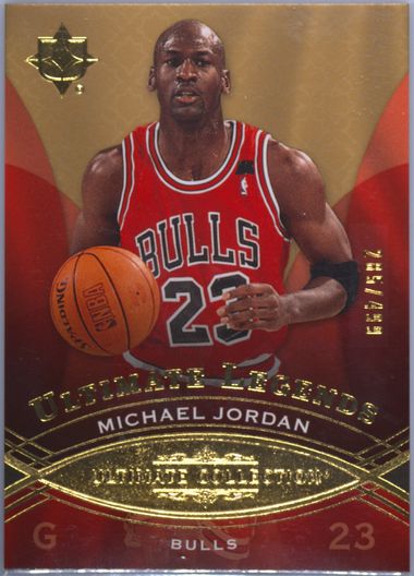 その他 Michael Jordan UD Ultimate Collection 2000-01 UD Ultimate Collection #MJ-J Michael Jordan (Game