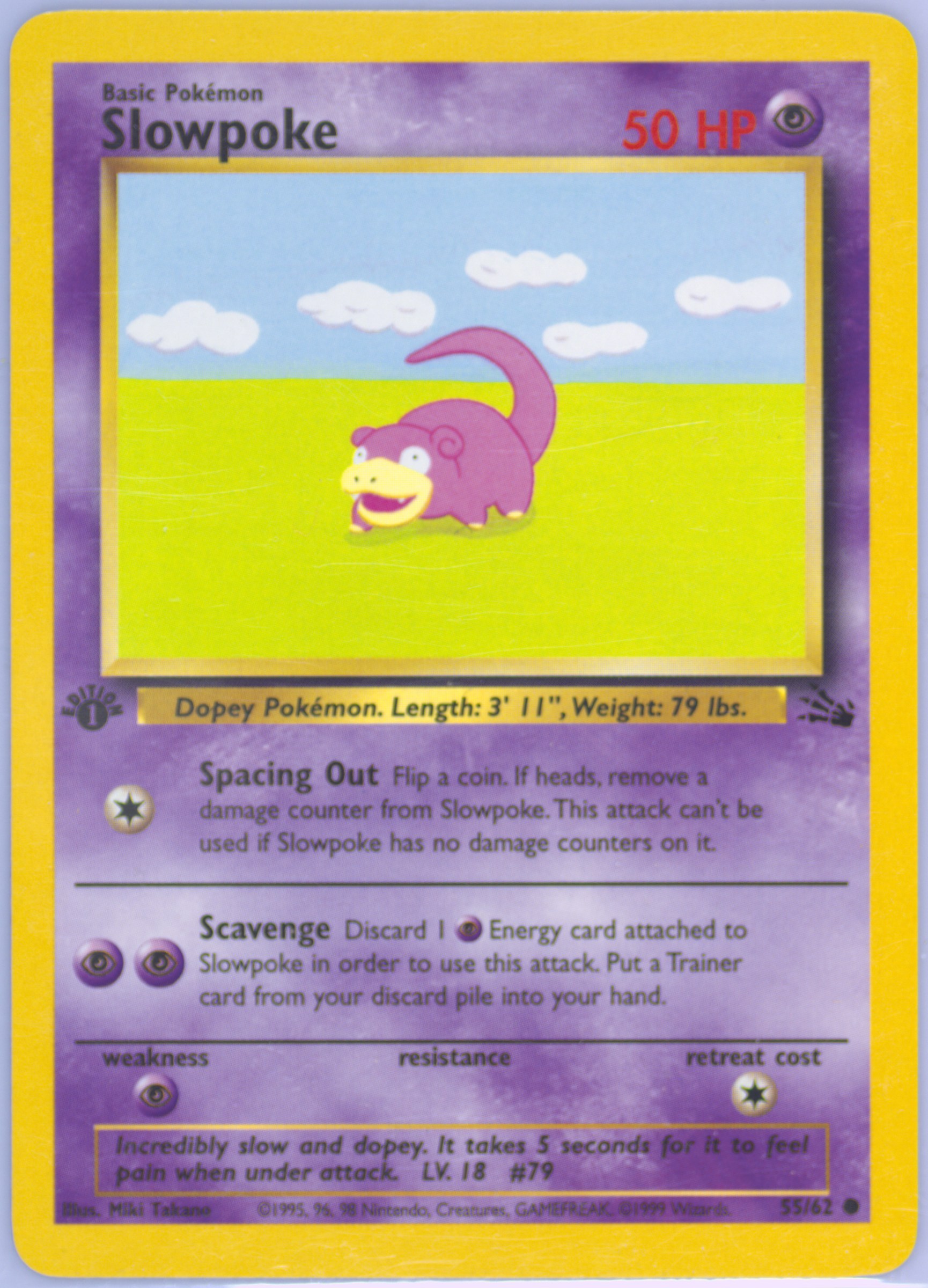 slowpoke pokemon card POKÉMON CARD GAME sv1V 019/078 C main image 1